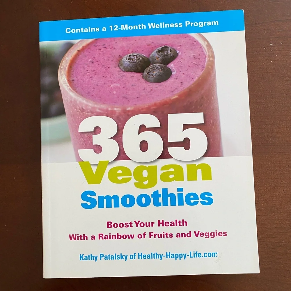365 Vegan Smoothies Book.